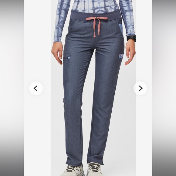 Figs Other - COPY - FIGS Yola Skinny Scrub Pants 2.0 (Heather Denim) in Small/Petite